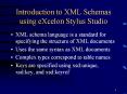 Introduction to XML Schemas using eXcelon Stylus Studio PowerPoint PPT Presentation