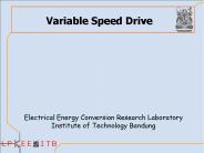 Variable Speed Drive