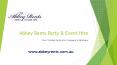 Abbey Rents Party & Event Hire PowerPoint PPT Presentation