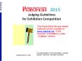 2015 Judging Guidelines for Exhibition Competition PowerPoint PPT Presentation