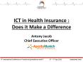 ICT in Health Insurance : Does it Make a Difference PowerPoint PPT Presentation