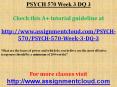 PSYCH 570 Week 3 DQ 3 PowerPoint PPT Presentation