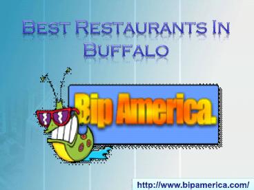 Best Restaurants In Buffalo