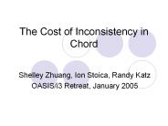 The Cost of Inconsistency in Chord