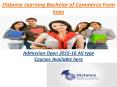 Distance Learning Bachelor of Commerce From ksou PowerPoint PPT Presentation