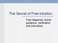 The Secret of Free Intuition. PowerPoint PPT Presentation