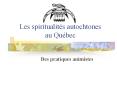 Les spiritualit PowerPoint PPT Presentation
