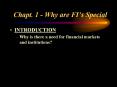 Chapt. 1 - Why are FI PowerPoint PPT Presentation