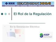 El Rol de la Regulaci