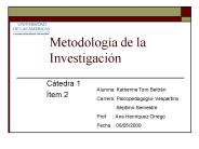 Metodolog