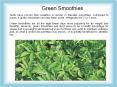 Green Smoothies: The Perfect Healthy Diet For You PowerPoint PPT Presentation