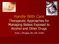 Handle With Care Therapeutic Approaches for Managing Babies Exposed to Alcohol and Other Drugs PowerPoint PPT Presentation
