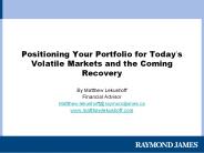 Positioning Your Portfolio for Today