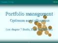 Portfolio management PowerPoint PPT Presentation