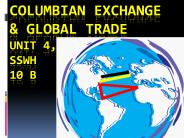 COLUMBIAN EXCHANGE