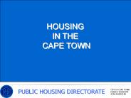 PUBLIC HOUSING DIRECTORATE