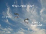 White collar crimes