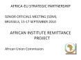 AFRICA-EU STRATEGIC PARTNERSHIP PowerPoint PPT Presentation