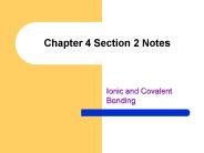 Chapter 4 Section 2 Notes