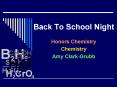 Back To School Night PowerPoint PPT Presentation