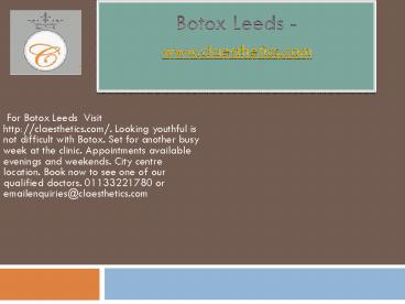 Botox Leeds - www.claesthetics.com (7)