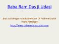 Baba Ram Das ji Best Astrologer In India