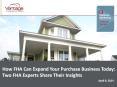 How FHA Can Expand Your Purchase Business Today: PowerPoint PPT Presentation