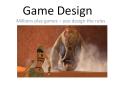 Game Design PowerPoint PPT Presentation