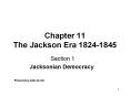Chapter%2011%20The%20Jackson%20Era%201824-1845 PowerPoint PPT Presentation