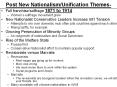 Post New Nationalism/Unification Themes- 1871 to 1914 PowerPoint PPT Presentation