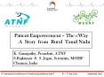 Patient Empowerment - The e Way, A Story from Rural Tamilnadu PowerPoint PPT Presentation
