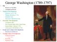 George Washington (1789-1797) PowerPoint PPT Presentation