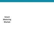 Smart Metering:A market picking up momentum