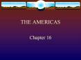 THE AMERICAS PowerPoint PPT Presentation