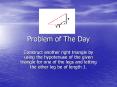 Problem of The Day PowerPoint PPT Presentation