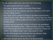 As you study, make sure you know the following: