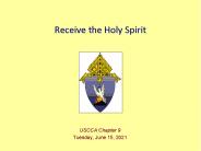 Receive the Holy Spirit