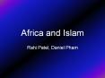 Africa and Islam PowerPoint PPT Presentation