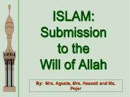 Islam-Submission to Allah