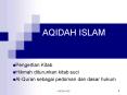 AQIDAH ISLAM PowerPoint PPT Presentation