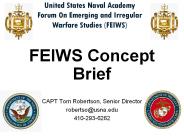FEIWS Concept Brief