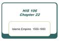 HIS%20106%20Chapter%2022 PowerPoint PPT Presentation