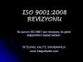 ISO%209001:2008%20REVIZYONU PowerPoint PPT Presentation