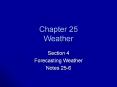 Chapter 25 Weather PowerPoint PPT Presentation