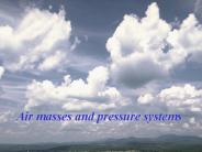 Air masses and pressure systems