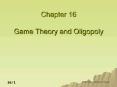 Chapter 16 Game Theory and Oligopoly PowerPoint PPT Presentation