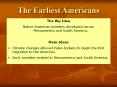 The Earliest Americans PowerPoint PPT Presentation