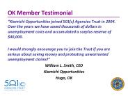 OK Member Testimonial