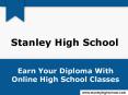 Earn Your Diploma with Online High School Classes PowerPoint PPT Presentation