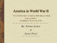 America in World War II 